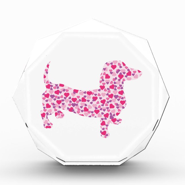 Valentine's Day Dachshund Award (Front)