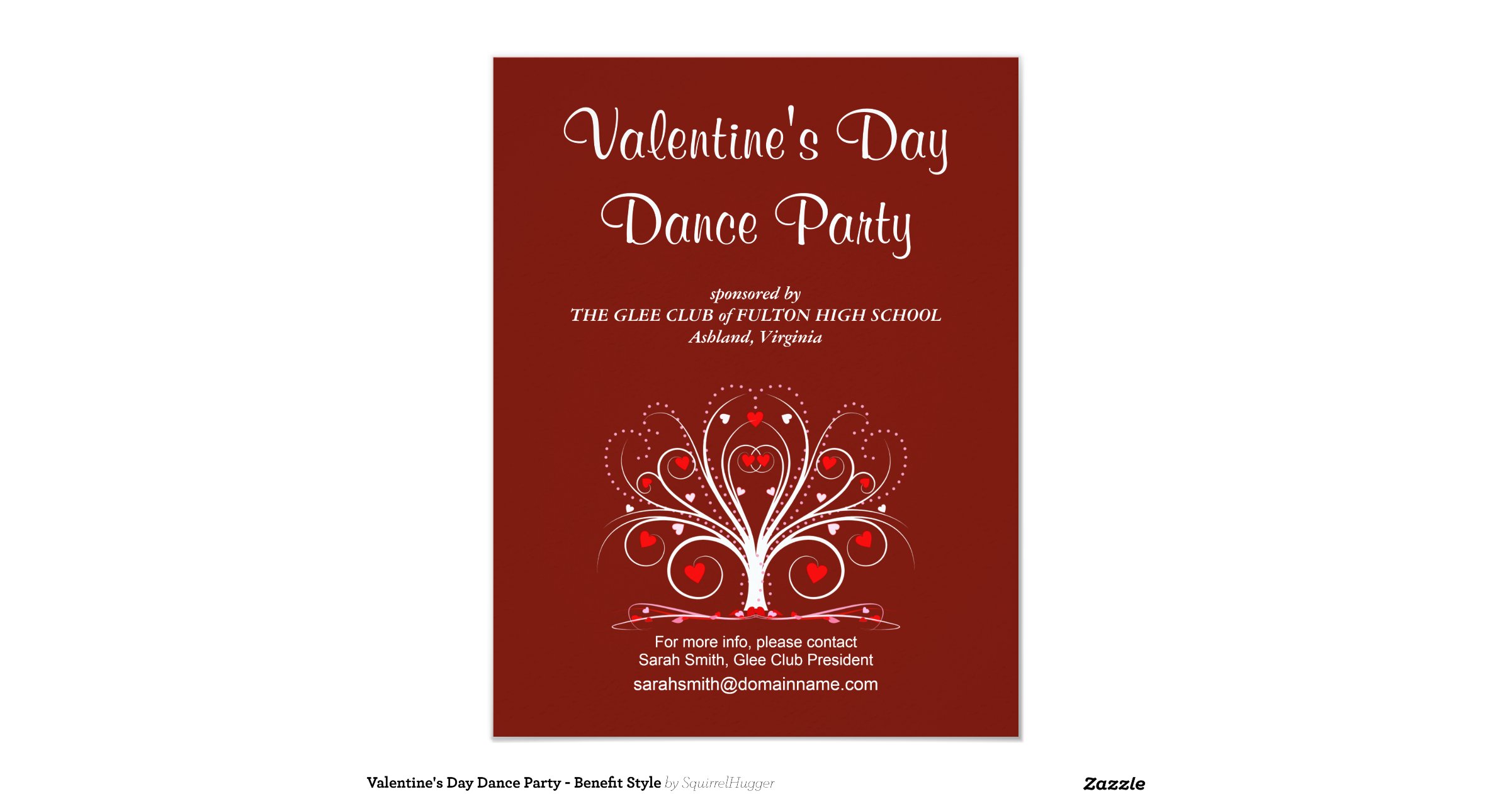 Valentine's Day Dance Invitations 10