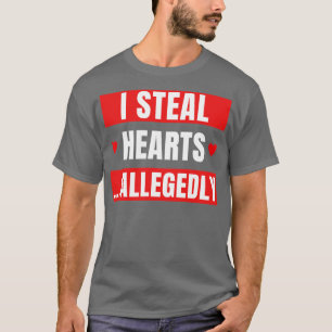 Valentines Day Design Lawyer Attorney Law Student  T-Shirt