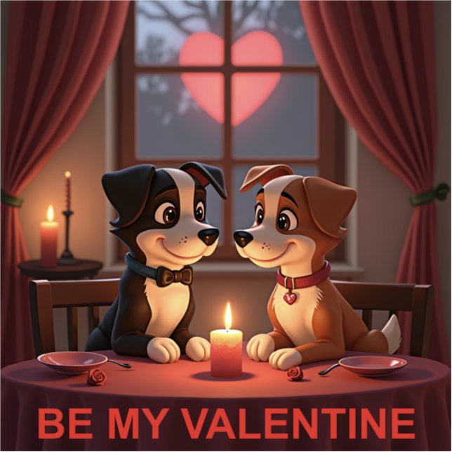 Valentines Day Dinner 4 2 Photo Sculpture (Front)