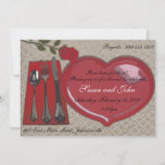 Valentine&#39;s Day Dinner Invitation at Zazzle