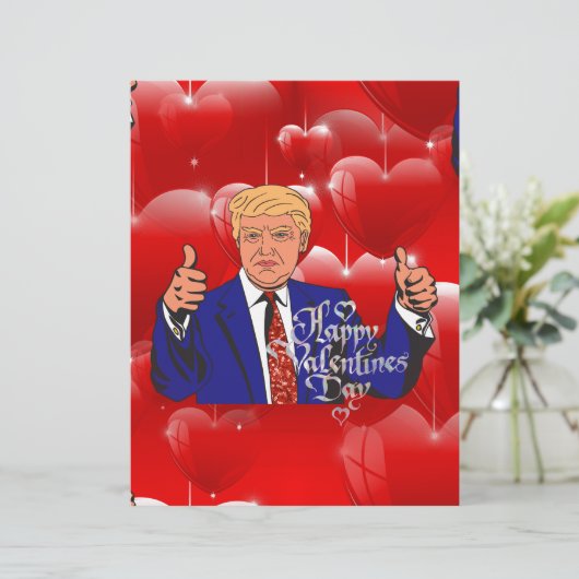 valentines day donald trump (Standing Front)