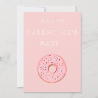 Valentine's Day Donut Card