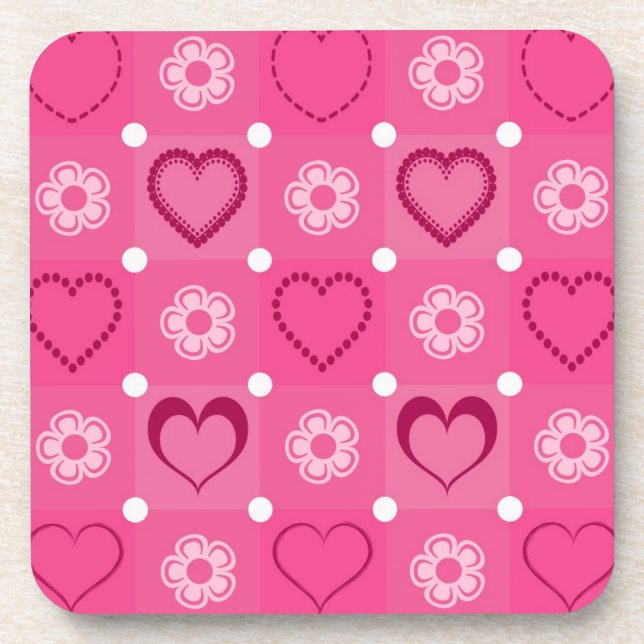 Valentine's Day Drink Coaster (Front)