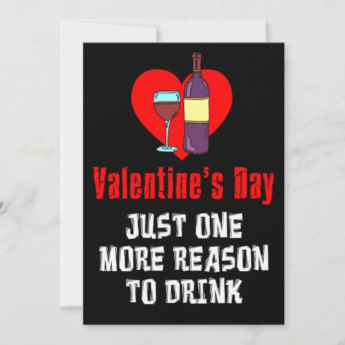Valentines Day Drinking Party Invite