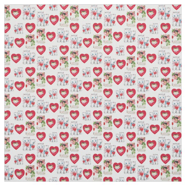 Valentine's Day Fabric (Swatch)
