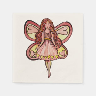 Valentine's Day Fairy Love Napkins
