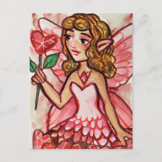 Valentine's Day Fairy                              Postcard
