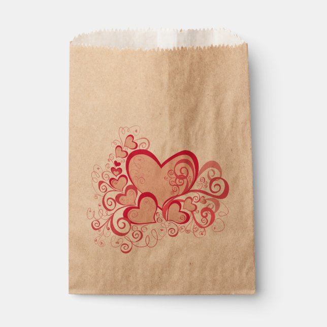 Valentine's Day Favor Bags (Front)