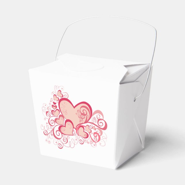 Valentine's Day Favor Box (Front Side)