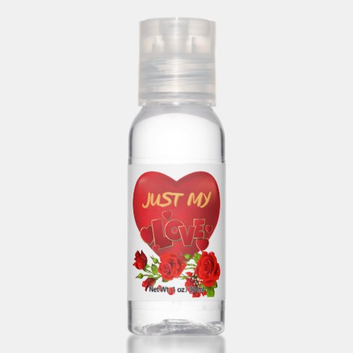 Valentines Day February 14th love affection r Hand Sanitizer