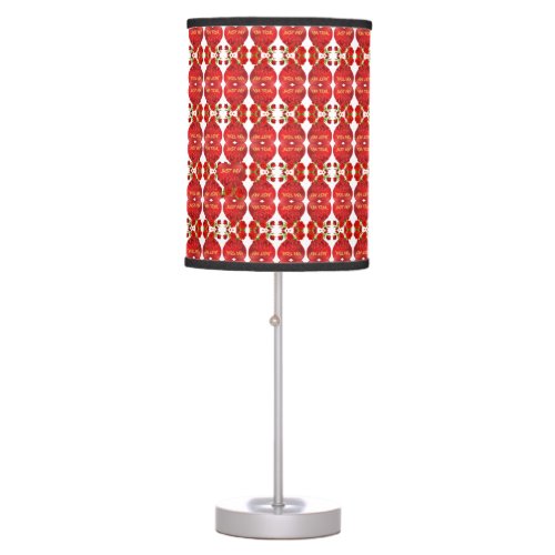 Valentines Day February 14th love affection r Table Lamp
