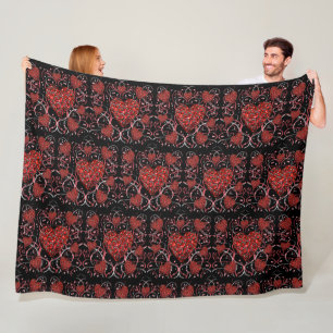 VALENTINES DAY FLEECE BLANKET
