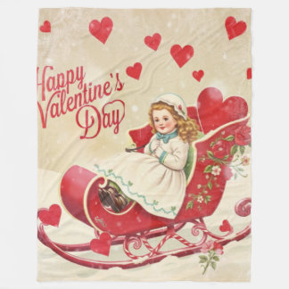 Valentine's day  fleece blanket