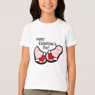 Valentine's Day Flip Flops T-Shirt