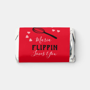 Valentines Day Flippin Loves You Hearts Hershey's Miniatures