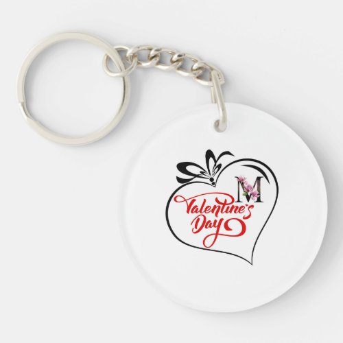 Valentines day for girlfriend and boyfriend keychain