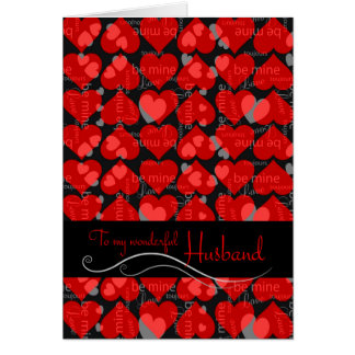 Valentine's Day for Husband Card