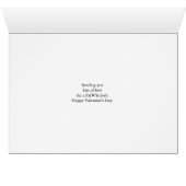 Valentine's Day for Pet Sitter, Cute Poodle (Inside Horizontal (Bottom))