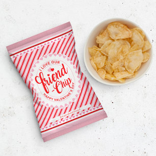 Valentine's Day Friend-Chip Chip Bag Wrapper