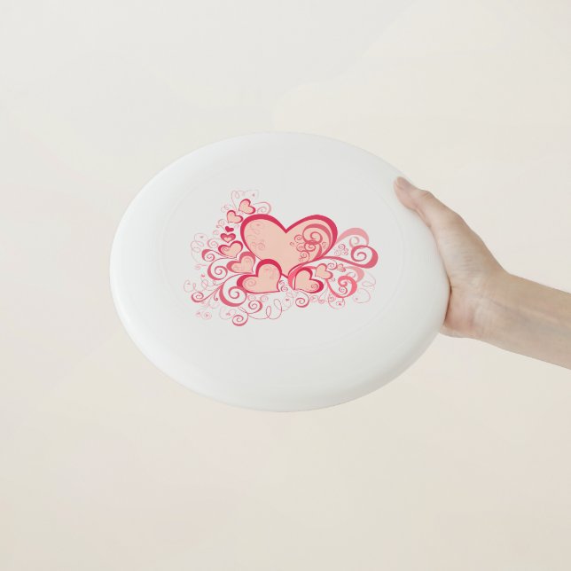 Valentine's Day Frisbee (In Hand)