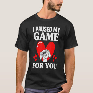 Valentines Day Funny Gamer Video Games Gaming Boy  T-Shirt