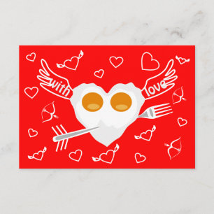Valentine's day funny heart Custom Invitation