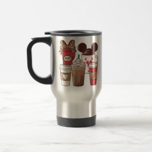 Valentine's Day Funny Latte Coffee Lover Travel Mug