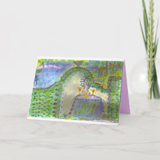 Valentine's Day Garden of Love Holiday Card