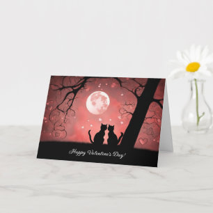 Valentines Day General for Anyone with Cute Cats Card