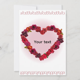 Valentine's day gift card