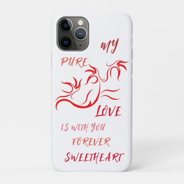 VALENTINE'S DAY GIFT FOR GIRLFRIEND, WIFE, HUSBAND Case-Mate iPhone CASE (Back)