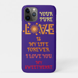 VALENTINE'S DAY GIFT FOR GIRLFRIEND, WIFE, HUSBAND iPhone 11 PRO CASE