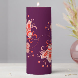 VALENTINE'S DAY GIFT FOR GIRLFRIEND, WIFE, HUSBAND PILLAR CANDLE