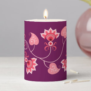 VALENTINE'S DAY GIFT FOR GIRLFRIEND, WIFE, HUSBAND PILLAR CANDLE