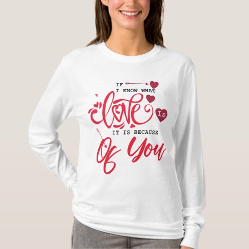 Valentines Day Gift for Lovers Show Your Love T_Shirt