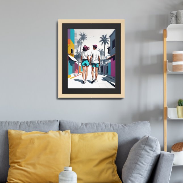 Valentine's Day Gift Framed Art (Living Room 3)