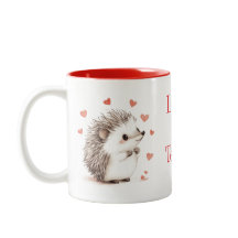 Valentine's Day Gift, Hedgehogs Hedgehugs, Custom