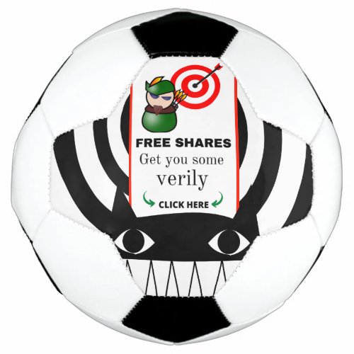 Valentines Day Gift Idea FREE SHARES OF STOCK Soccer Ball