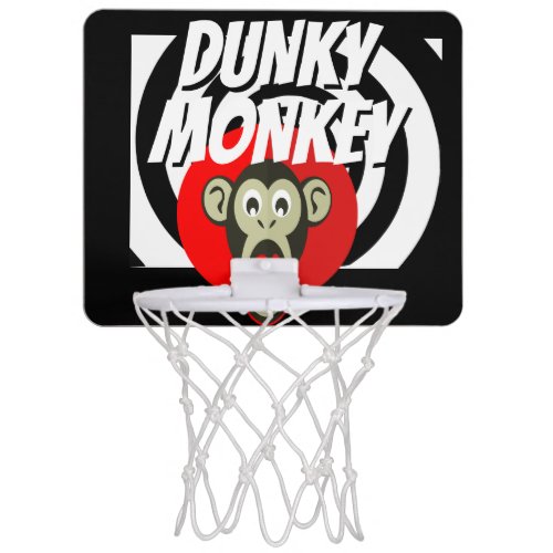 Valentines Day Gift Idea School DUNKY MONKEY Mini Basketball Hoop