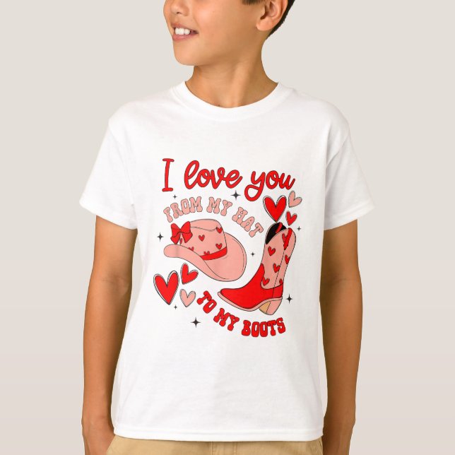 Valentines Day Gift Ideas Apparel Co. Hug Howdy Va T-Shirt (Front)