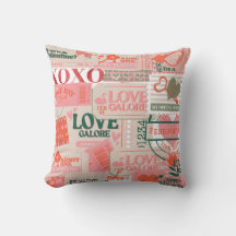 Valentine's Day gift pillow