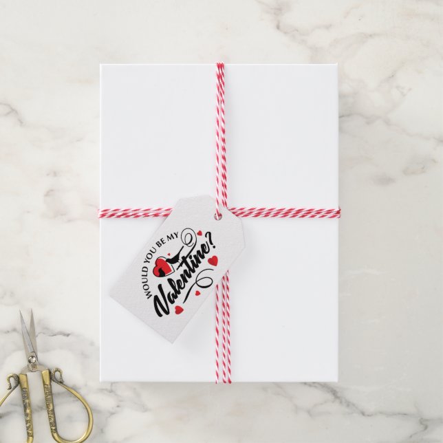 Valentine's Day  Gift Tags (With Twine)