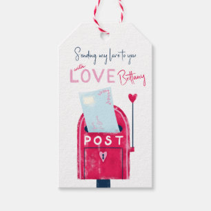 Valentine's Day Gift Tags Sending my Love Post