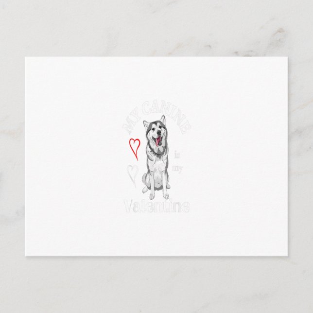 VALENTINES DAY GIFT WOMENS MEN KIDS PET LOVER POSTCARD (Front)