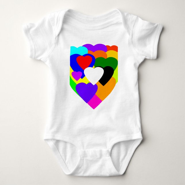 Valentine's Day Gifts jGibney The MUSEUM Zazzle Baby Bodysuit (Front)