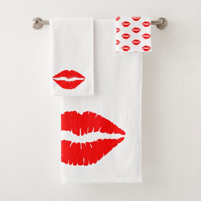 valentine's day gifts valentines gifts personalize bath towel set (Insitu)