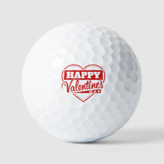 Valentine's Day Golf Balls