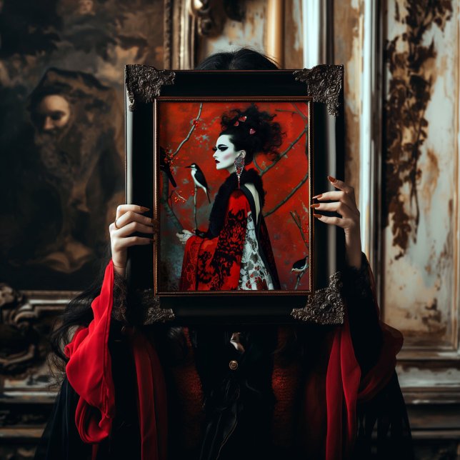 Valentines Day Gothic Fashion Decoupage Tissue Paper (Creator Uploaded)