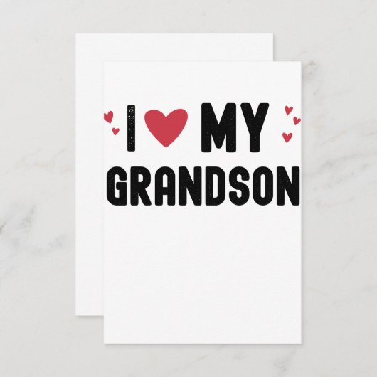 Valentine's day Grandson Couples Matching St Valen (Front/Back)